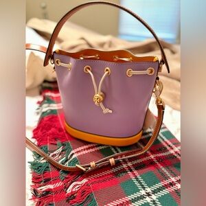 Tory Burch Colorblock Bucket Bag